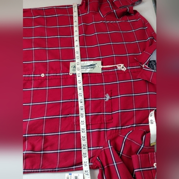 NWT American Rag Men's Plaid Casual Button Down Dress Shirt Size M - Picture 10 of 14